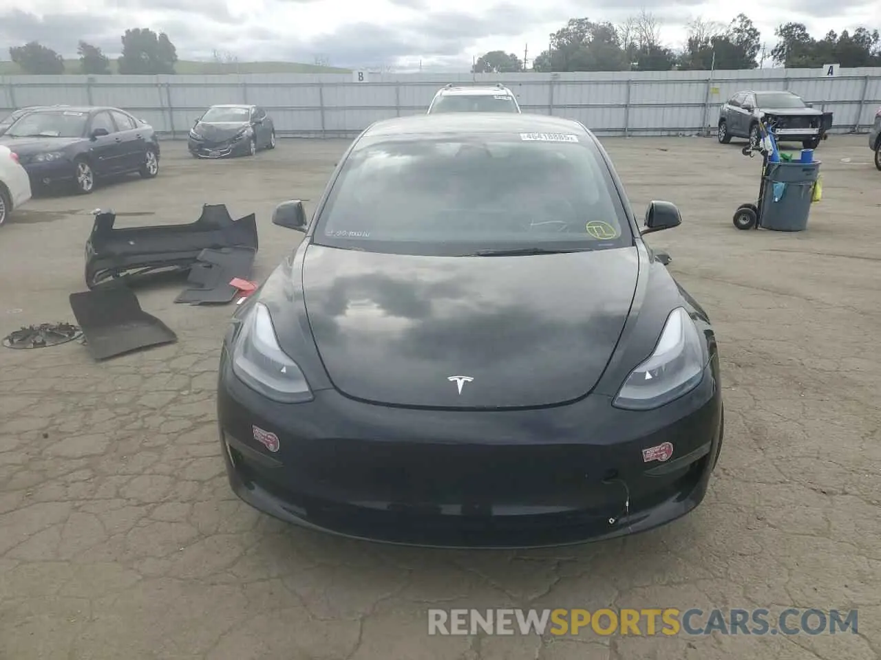 5 fotografías del automóvil dañado 5YJ3E1EA1PF645998 TESLA MODEL 3 2023