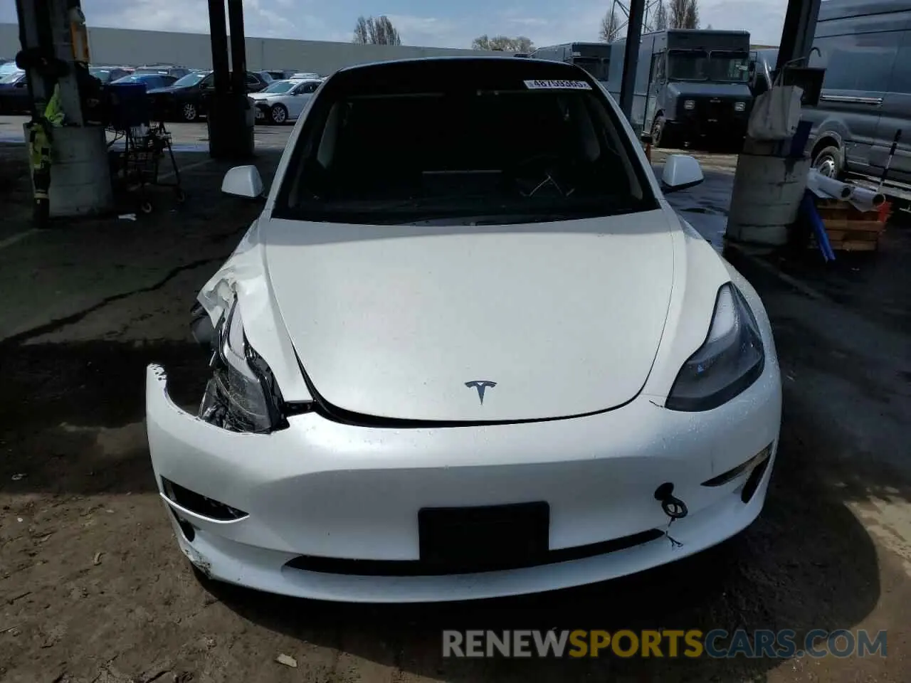 5 fotografías del automóvil dañado 5YJ3E1EA1PF646441 TESLA MODEL 3 2023
