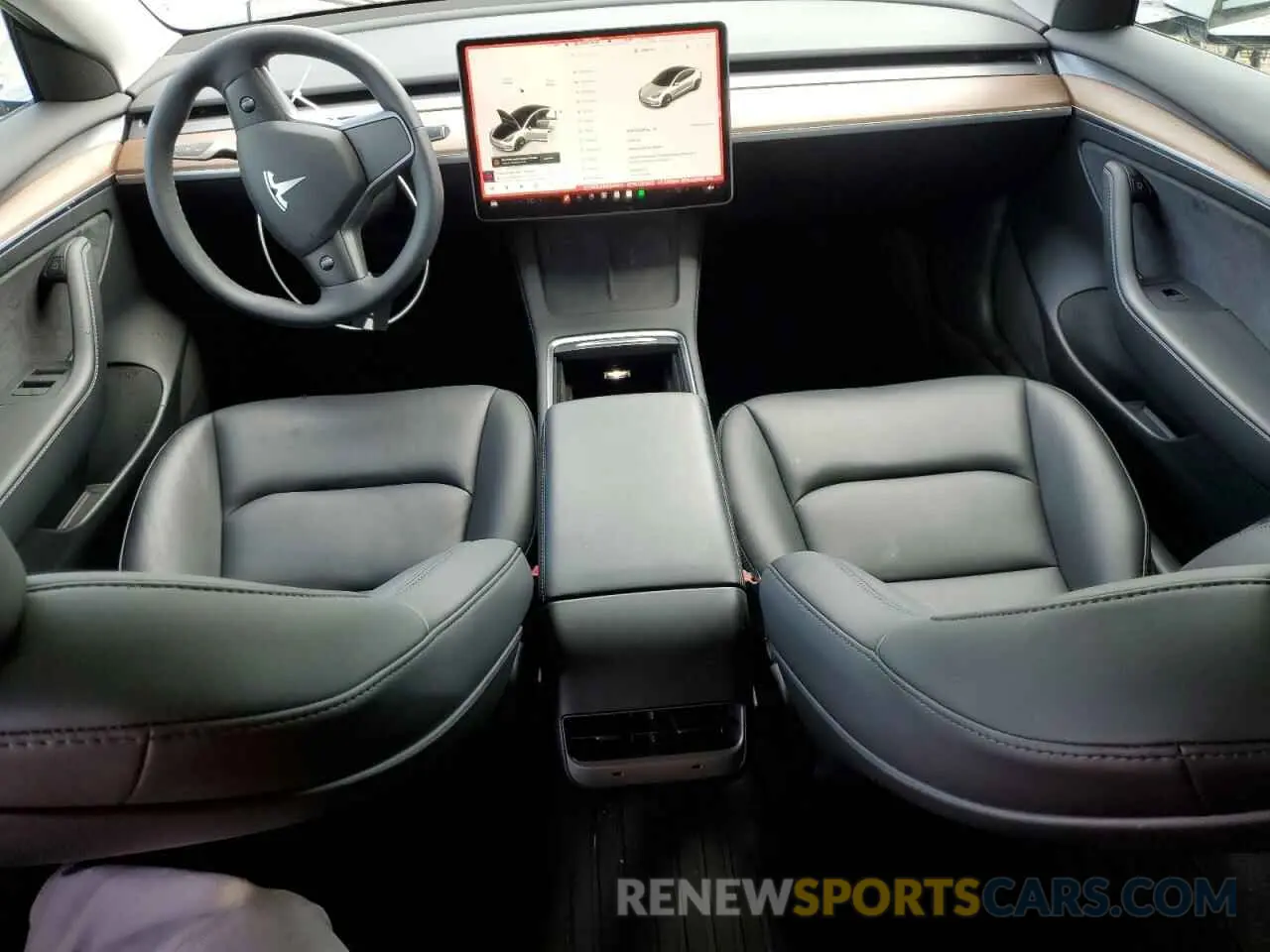 8 fotografías del automóvil dañado 5YJ3E1EA1PF646441 TESLA MODEL 3 2023