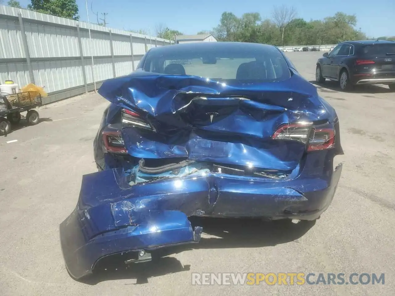 6 fotografías del automóvil dañado 5YJ3E1EA1PF646455 TESLA MODEL 3 2023