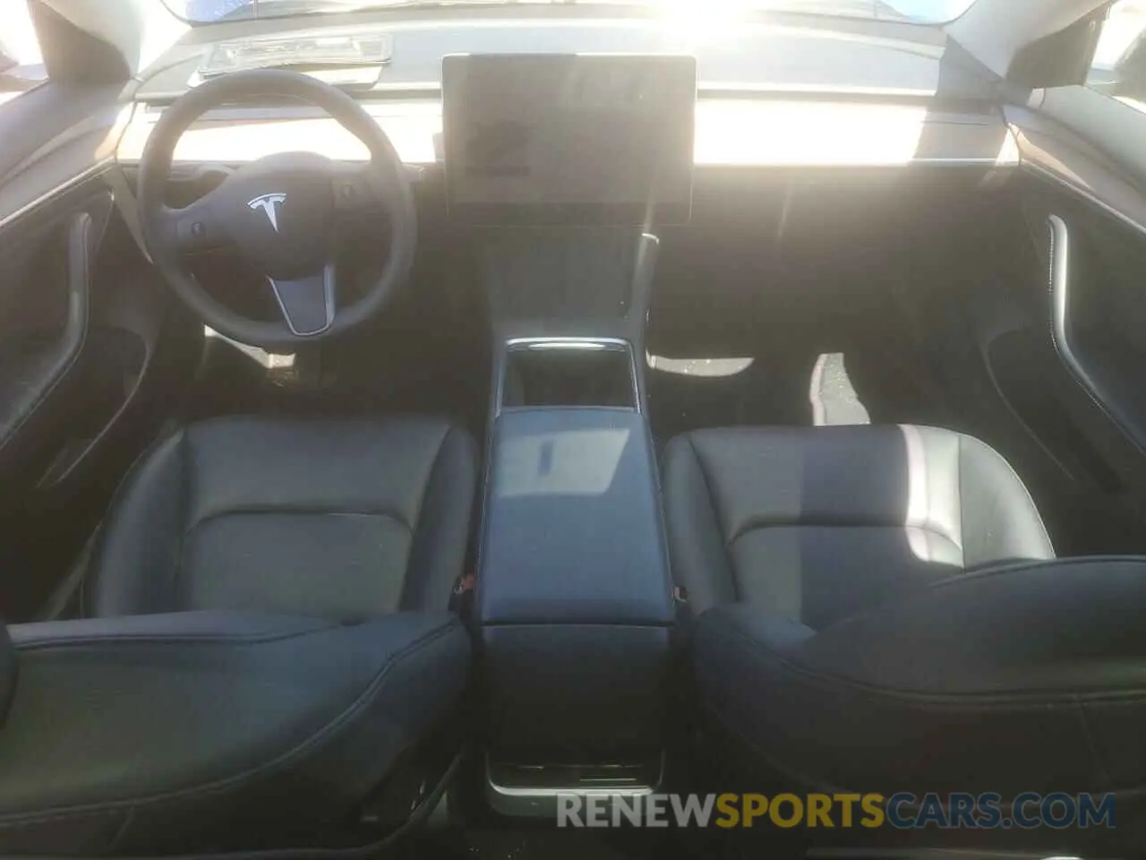 8 fotografías del automóvil dañado 5YJ3E1EA1PF646455 TESLA MODEL 3 2023