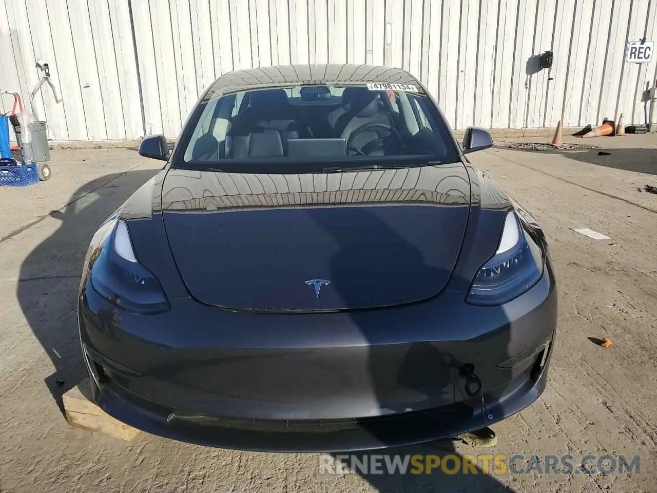 5 fotografías del automóvil dañado 5YJ3E1EA1PF646732 TESLA MODEL 3 2023
