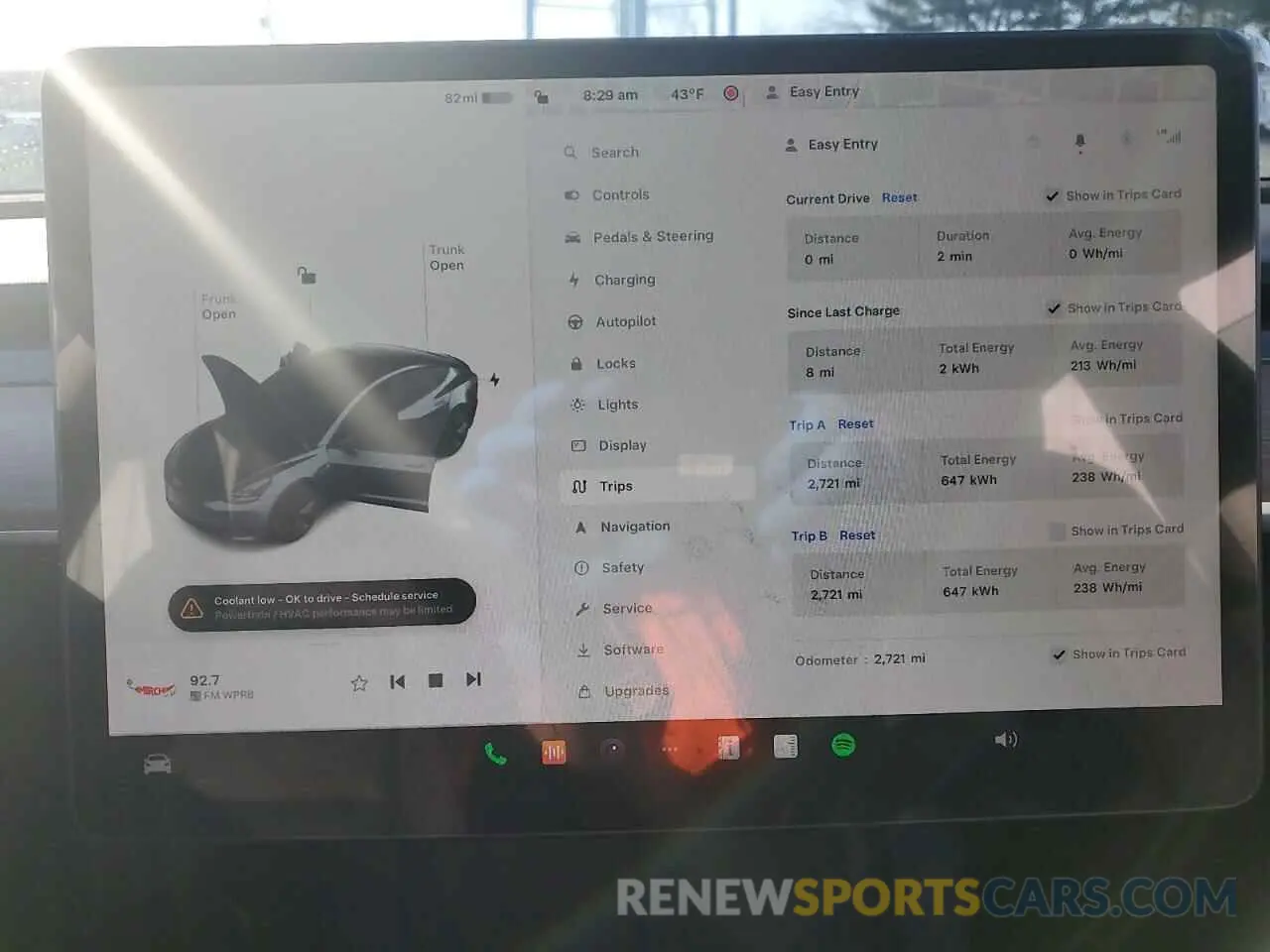 9 fotografías del automóvil dañado 5YJ3E1EA1PF646732 TESLA MODEL 3 2023