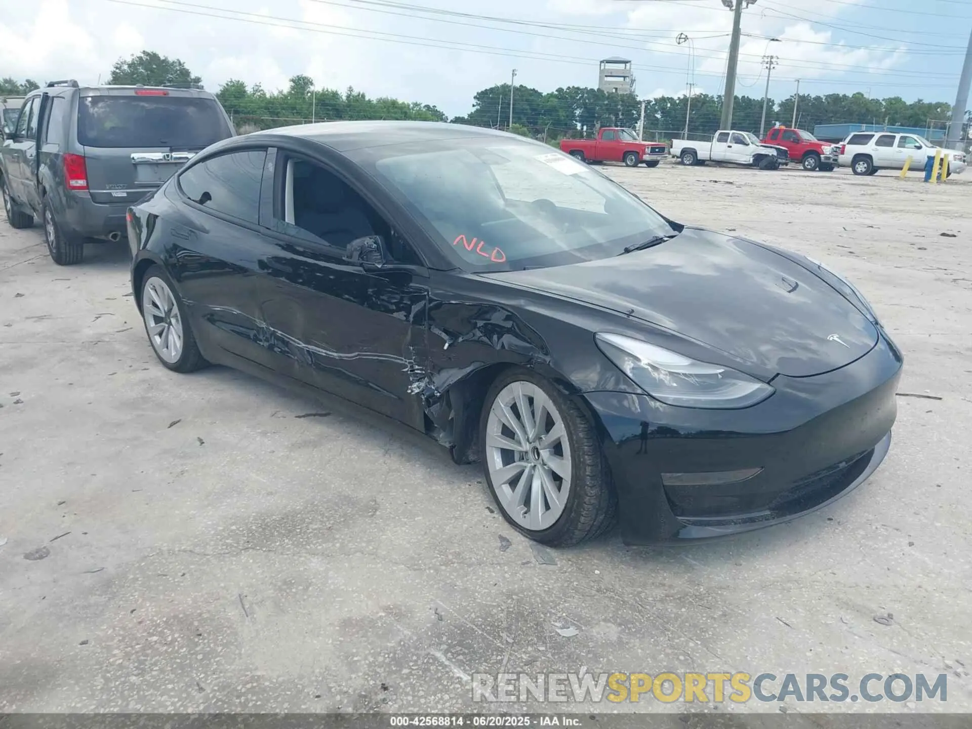 1 fotografías del automóvil dañado 5YJ3E1EA1PF657066 TESLA MODEL 3 2023