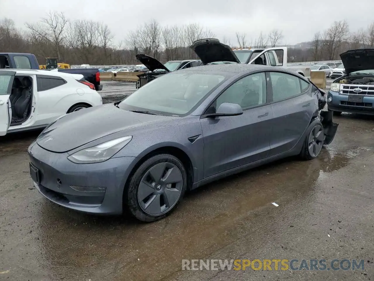 1 fotografías del automóvil dañado 5YJ3E1EA1PF662929 TESLA MODEL 3 2023