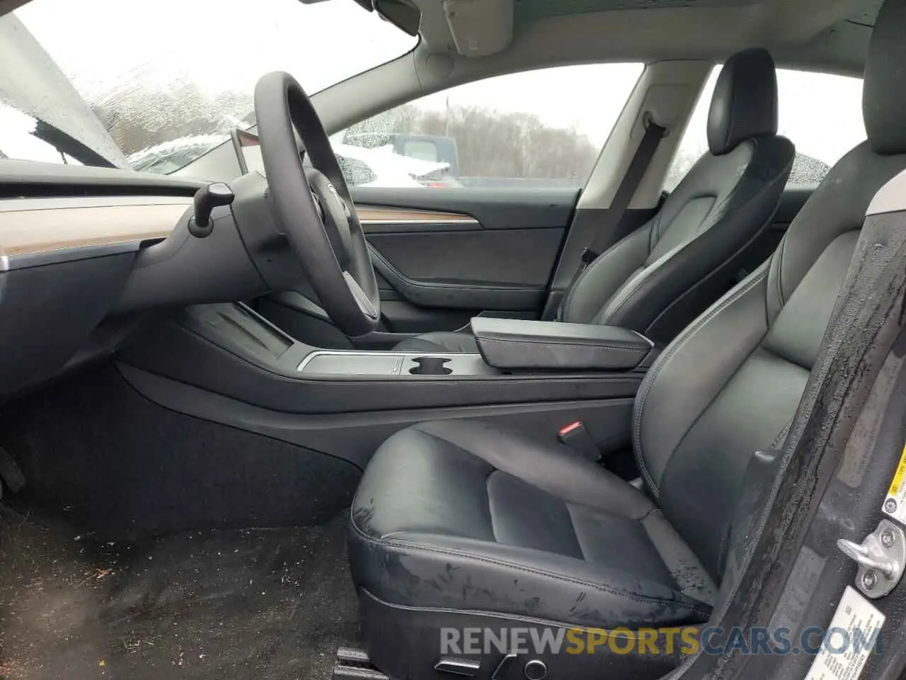 7 fotografías del automóvil dañado 5YJ3E1EA1PF662929 TESLA MODEL 3 2023