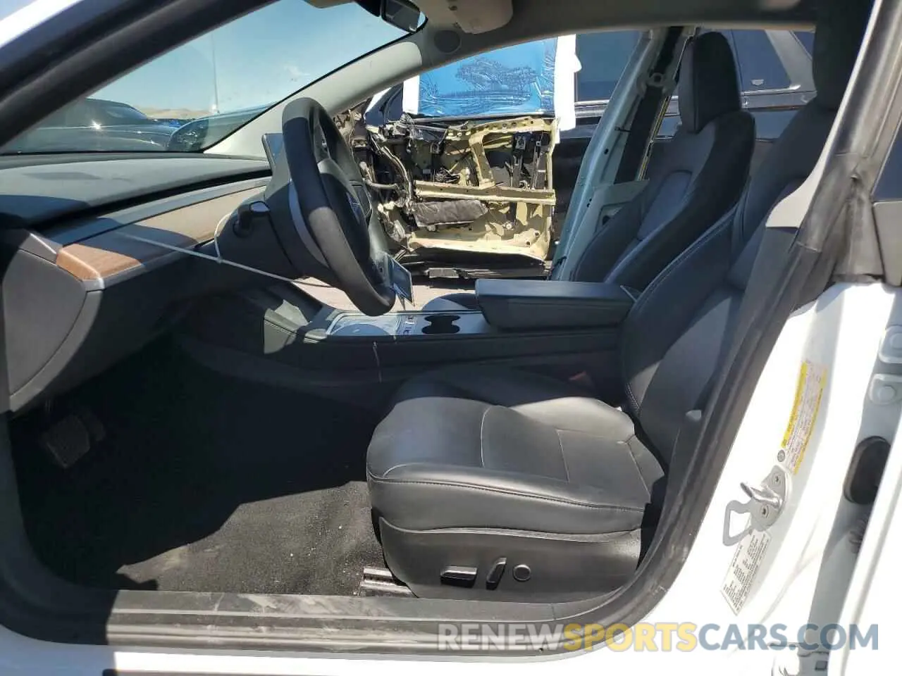 7 fotografías del automóvil dañado 5YJ3E1EA1PF665006 TESLA MODEL 3 2023