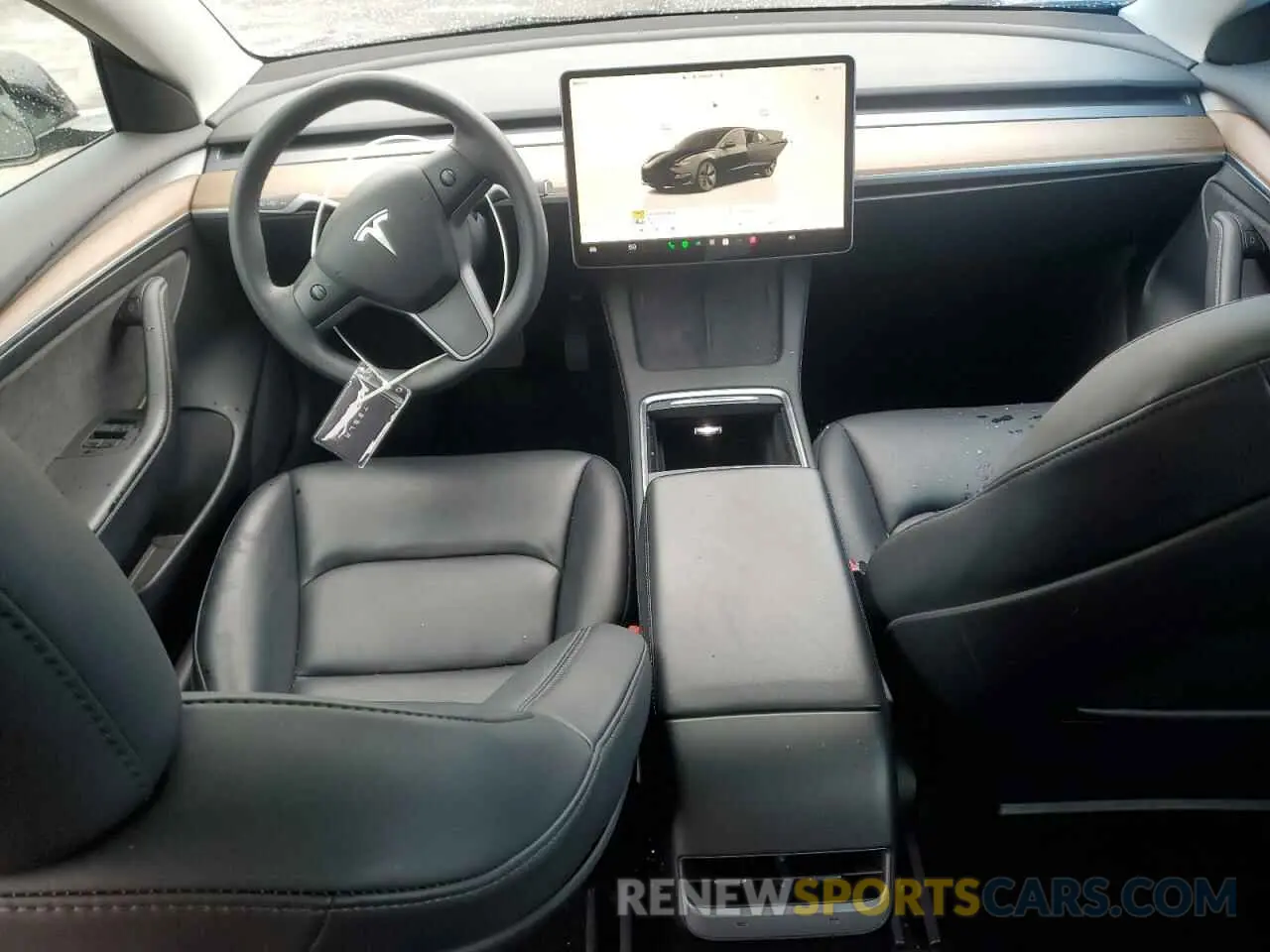 8 fotografías del automóvil dañado 5YJ3E1EA1PF677592 TESLA MODEL 3 2023
