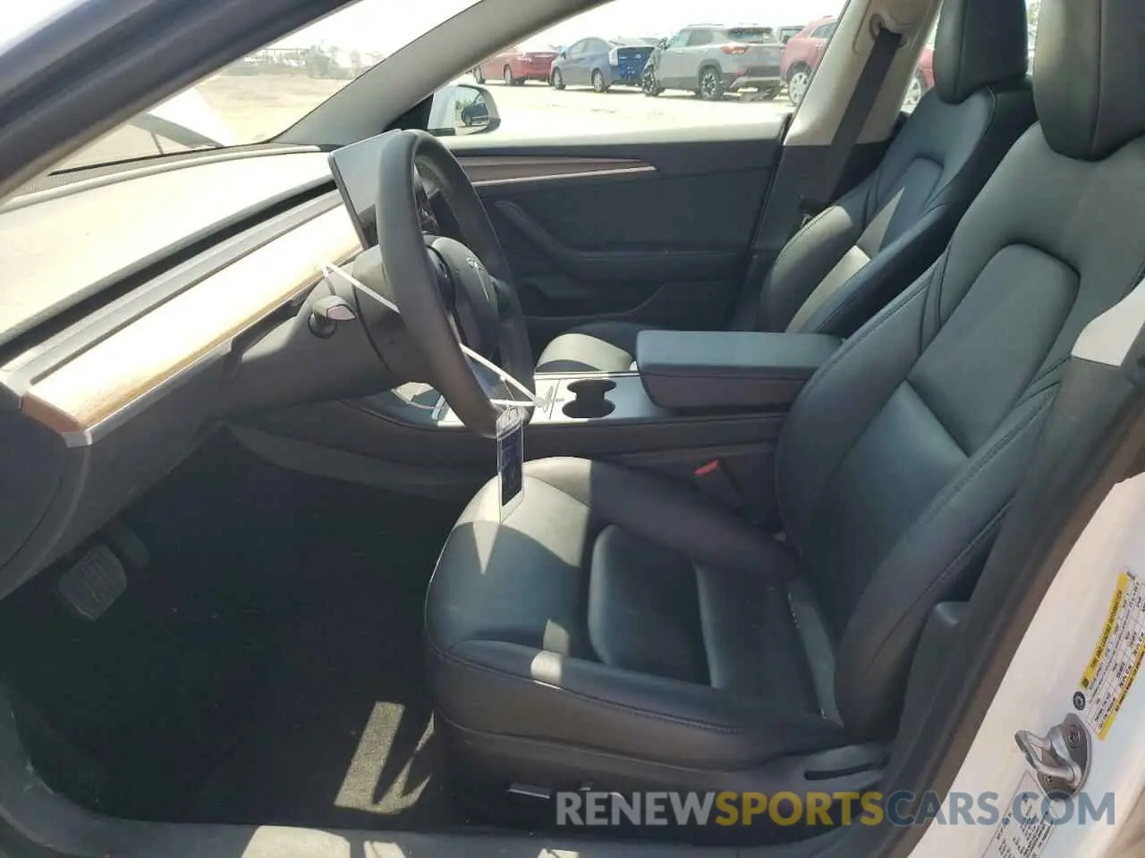 7 fotografías del automóvil dañado 5YJ3E1EA1PF684526 TESLA MODEL 3 2023