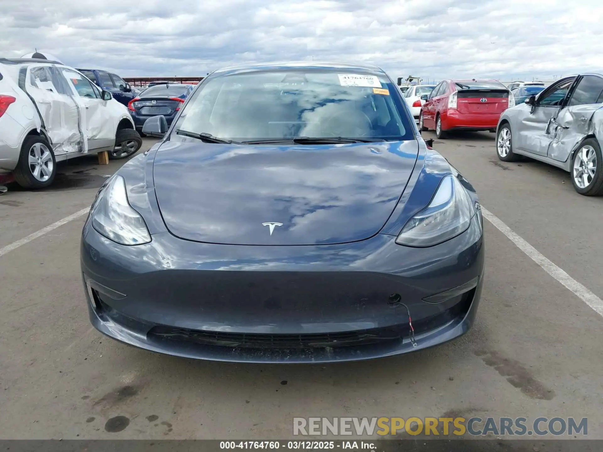 12 fotografías del automóvil dañado 5YJ3E1EA1PF691699 TESLA MODEL 3 2023