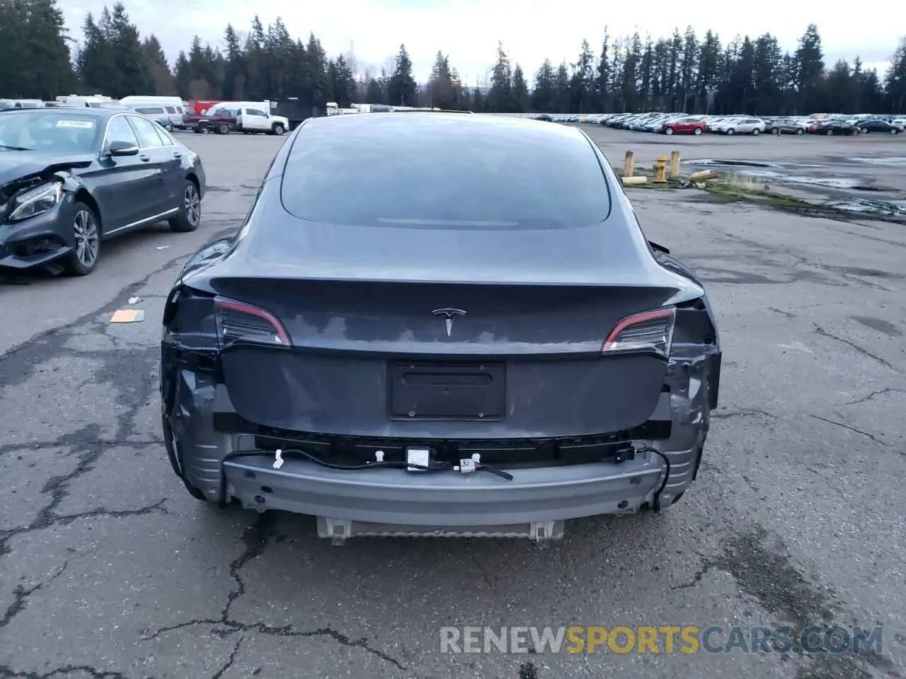 6 fotografías del automóvil dañado 5YJ3E1EA1PF698734 TESLA MODEL 3 2023