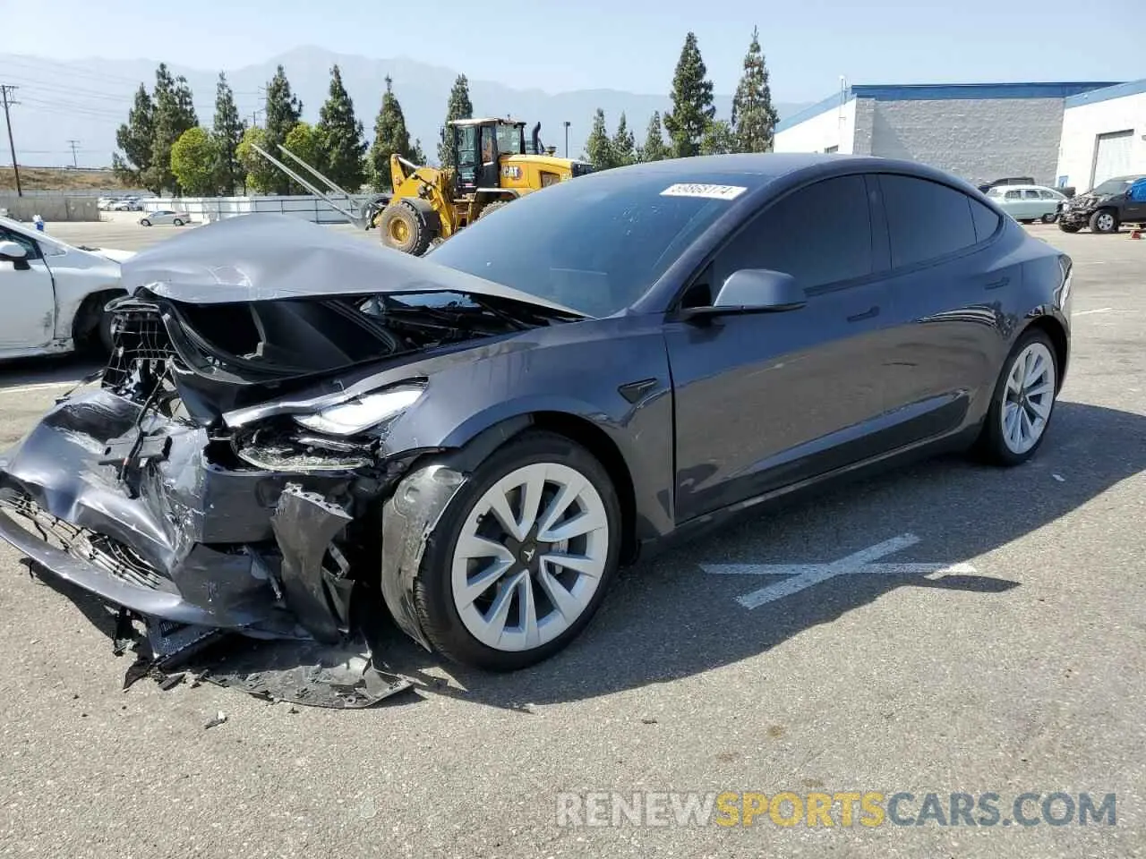 1 fotografías del automóvil dañado 5YJ3E1EA1PF701664 TESLA MODEL 3 2023