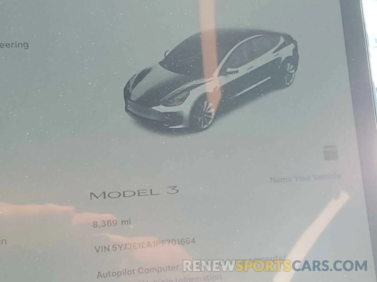 9 fotografías del automóvil dañado 5YJ3E1EA1PF701664 TESLA MODEL 3 2023
