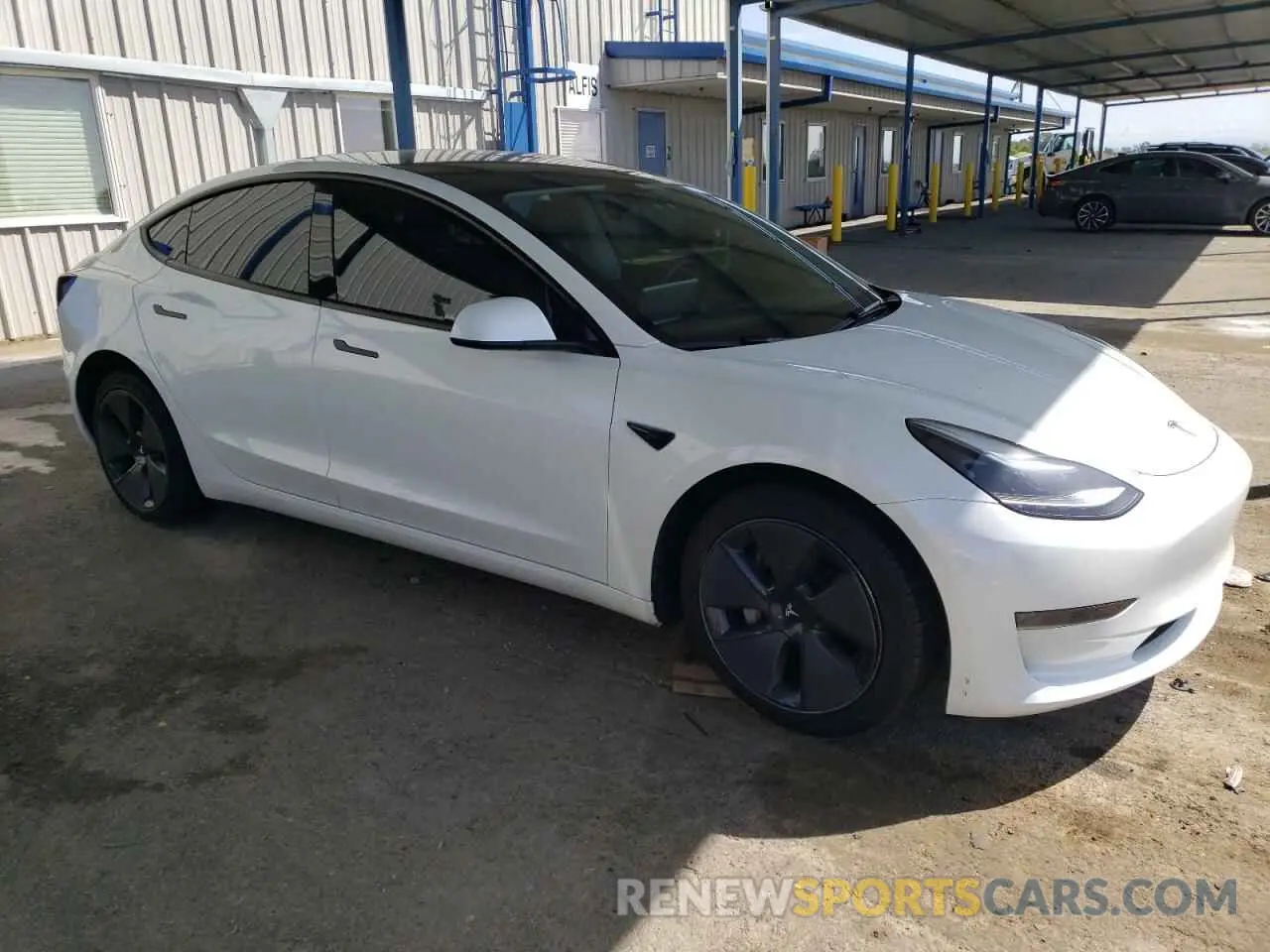 4 fotografías del automóvil dañado 5YJ3E1EA1PF714513 TESLA MODEL 3 2023
