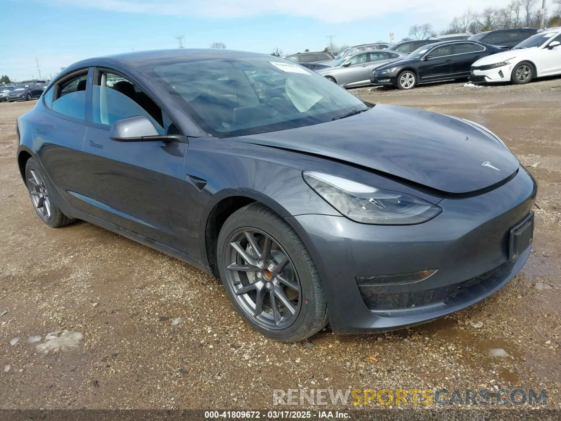 1 fotografías del automóvil dañado 5YJ3E1EA1PF716004 TESLA MODEL 3 2023