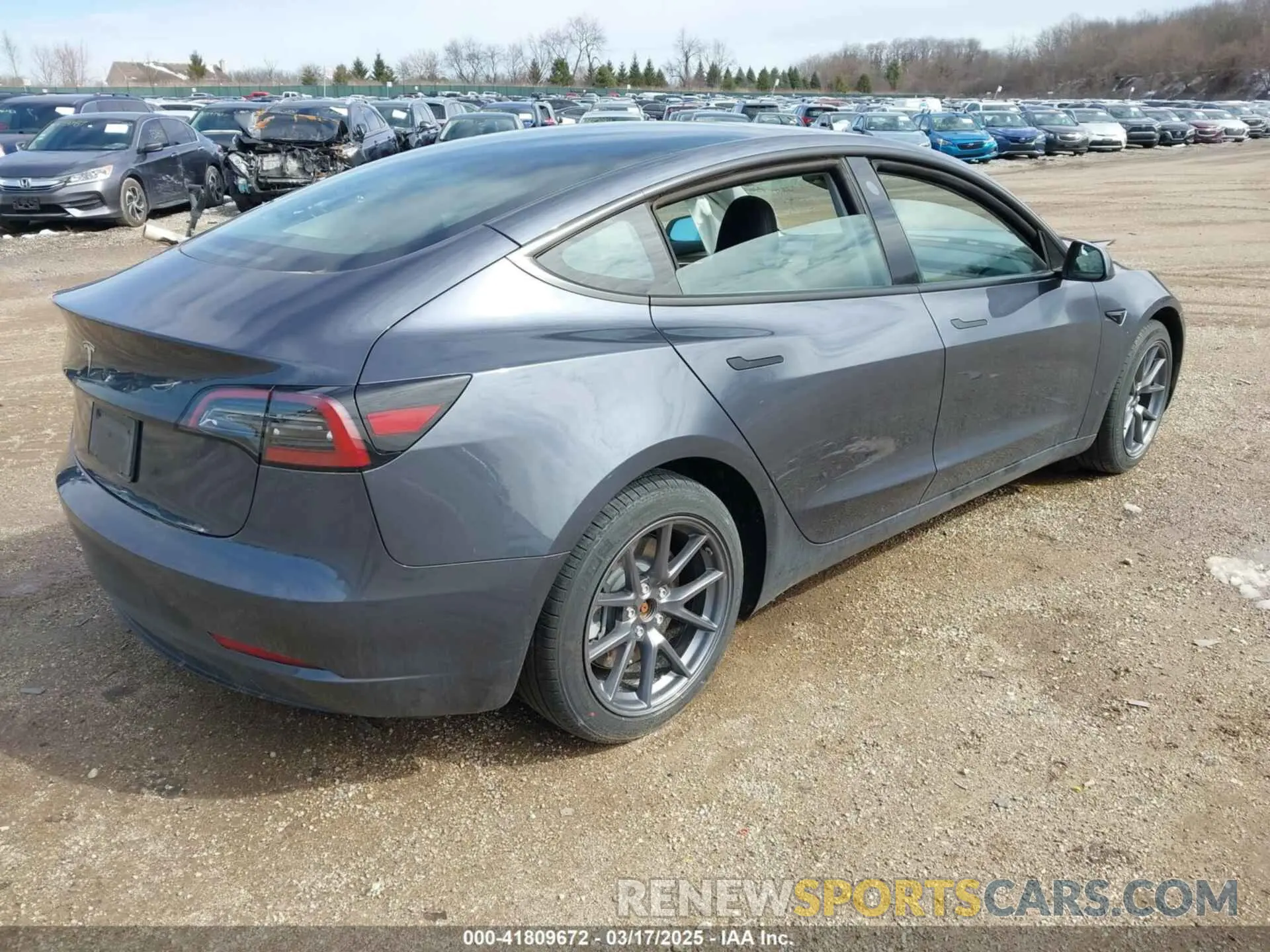 4 fotografías del automóvil dañado 5YJ3E1EA1PF716004 TESLA MODEL 3 2023