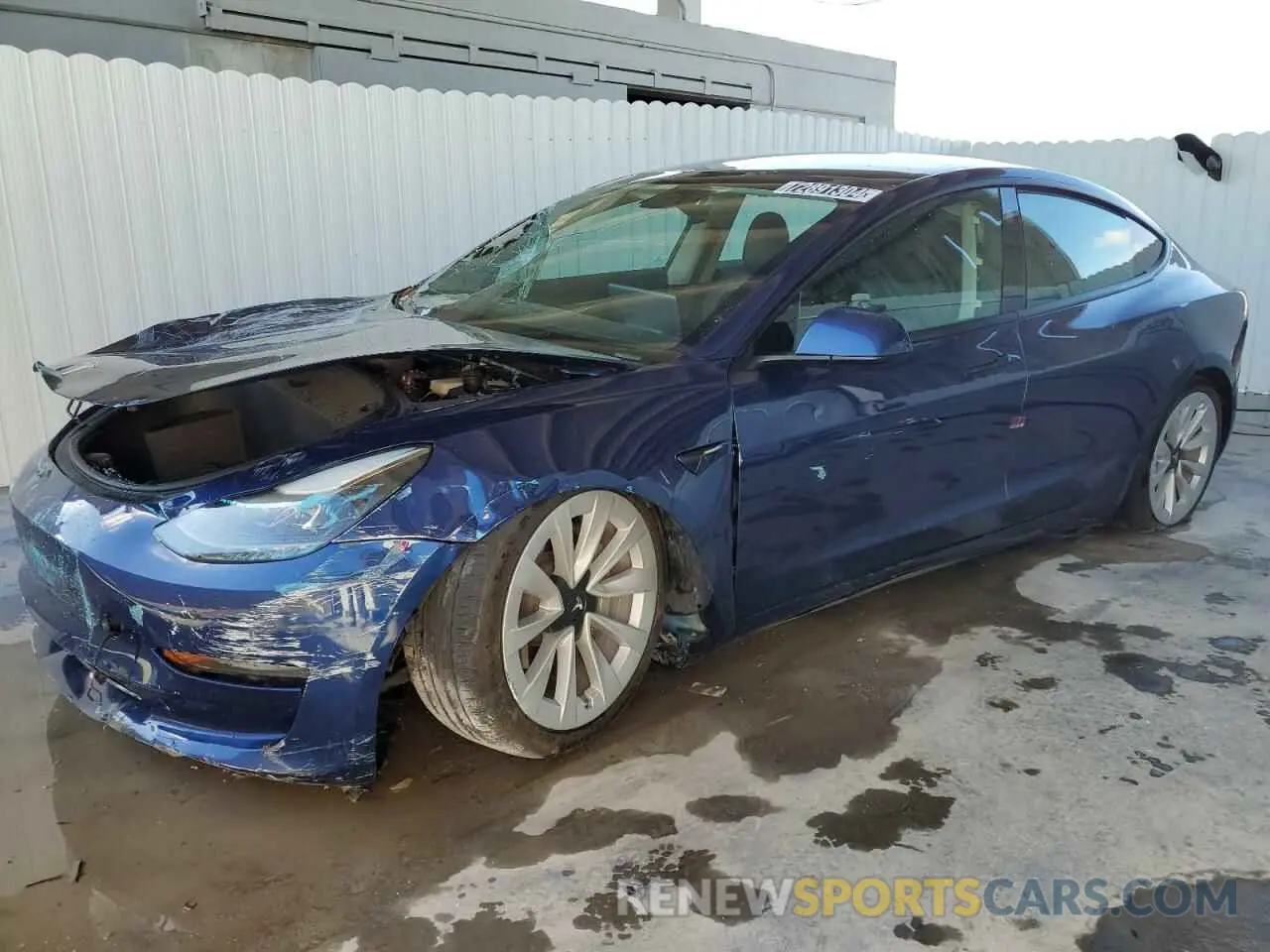 1 fotografías del automóvil dañado 5YJ3E1EA2PF384090 TESLA MODEL 3 2023