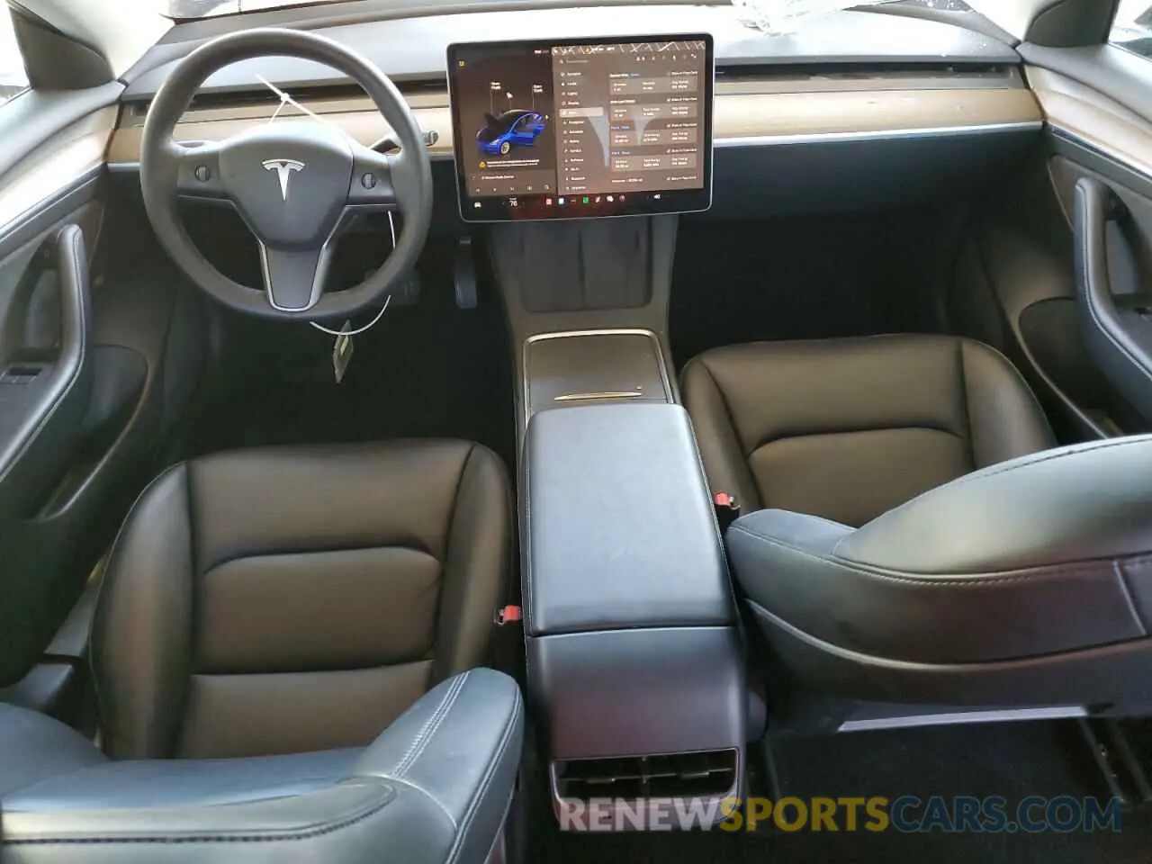 8 fotografías del automóvil dañado 5YJ3E1EA2PF384090 TESLA MODEL 3 2023