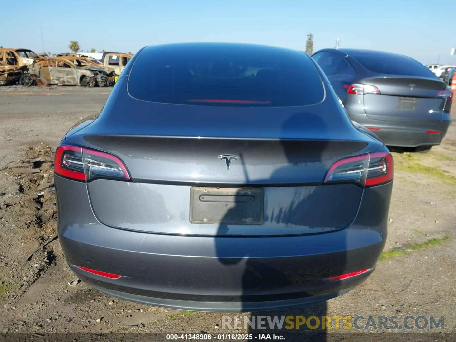 17 fotografías del automóvil dañado 5YJ3E1EA2PF397700 TESLA MODEL 3 2023