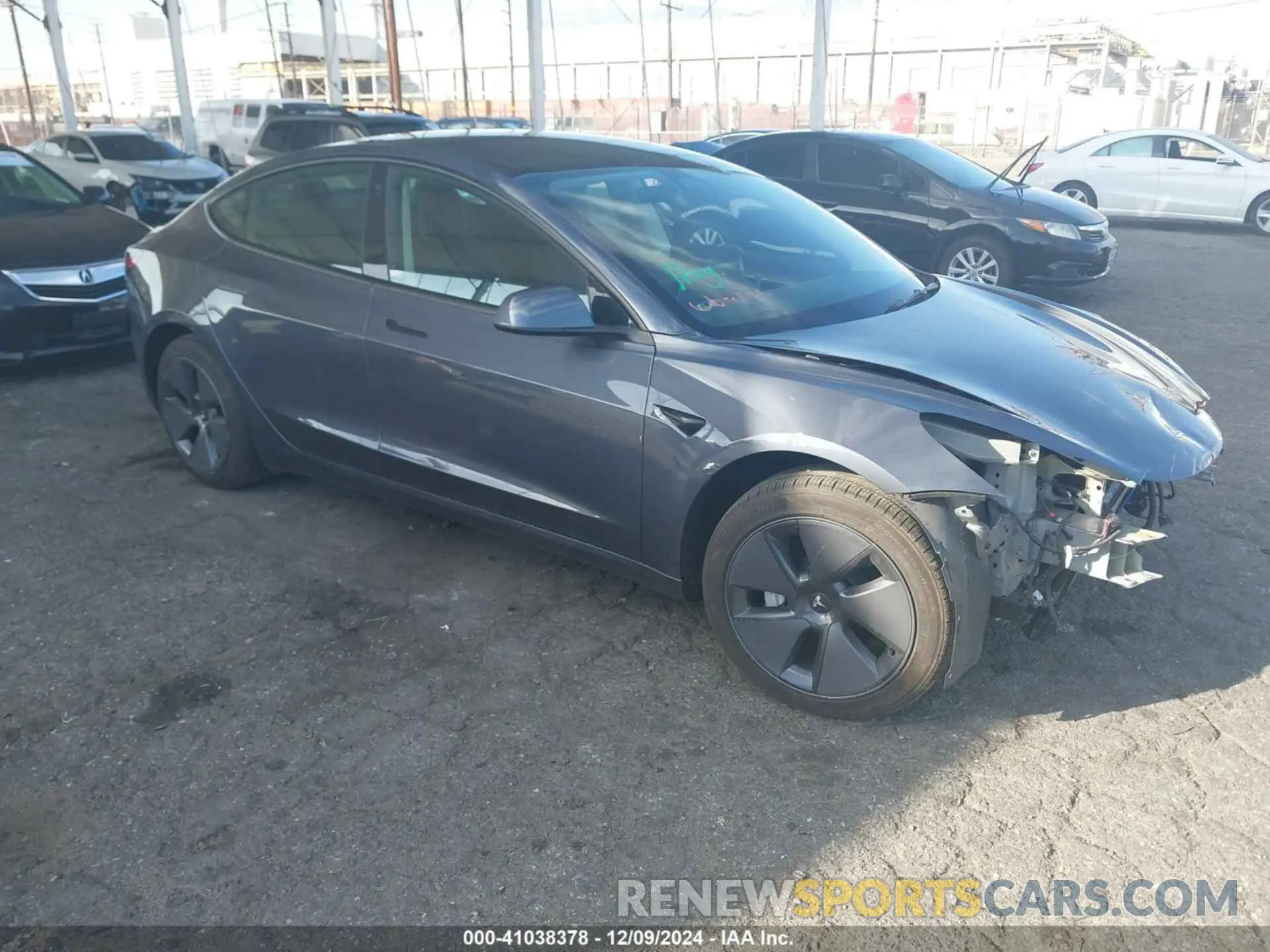 1 fotografías del automóvil dañado 5YJ3E1EA2PF406542 TESLA MODEL 3 2023