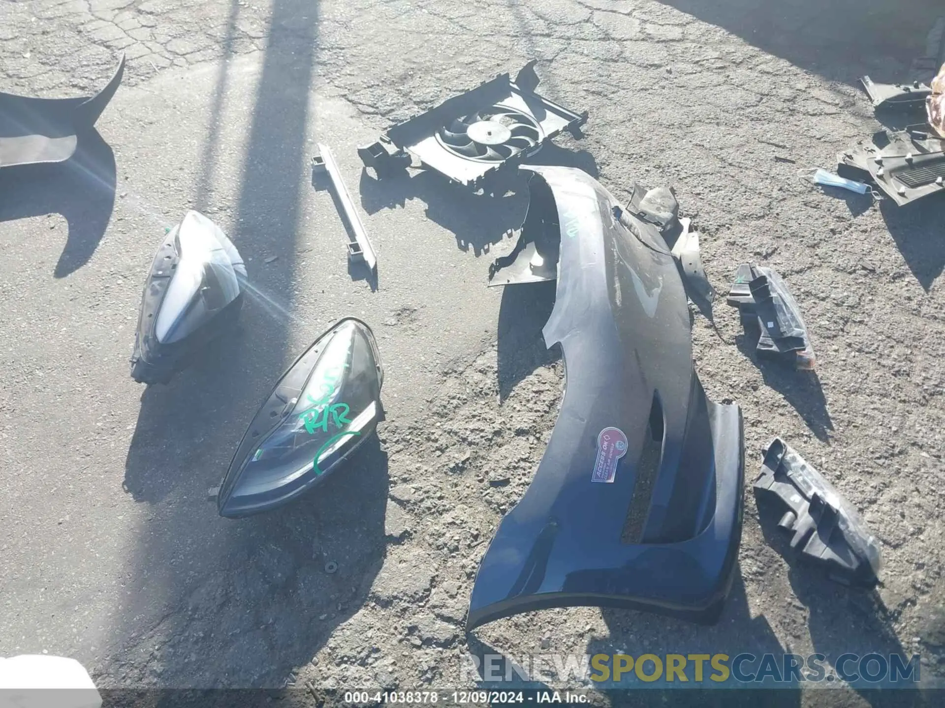 12 fotografías del automóvil dañado 5YJ3E1EA2PF406542 TESLA MODEL 3 2023