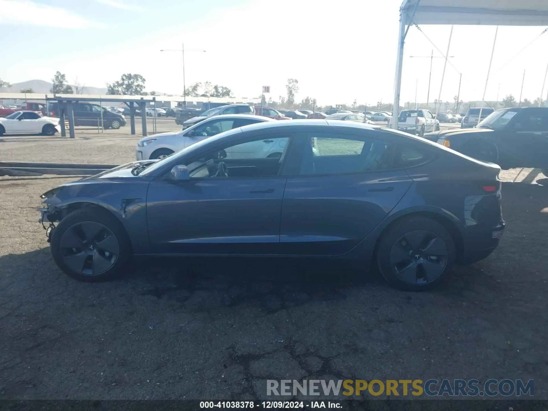 15 fotografías del automóvil dañado 5YJ3E1EA2PF406542 TESLA MODEL 3 2023