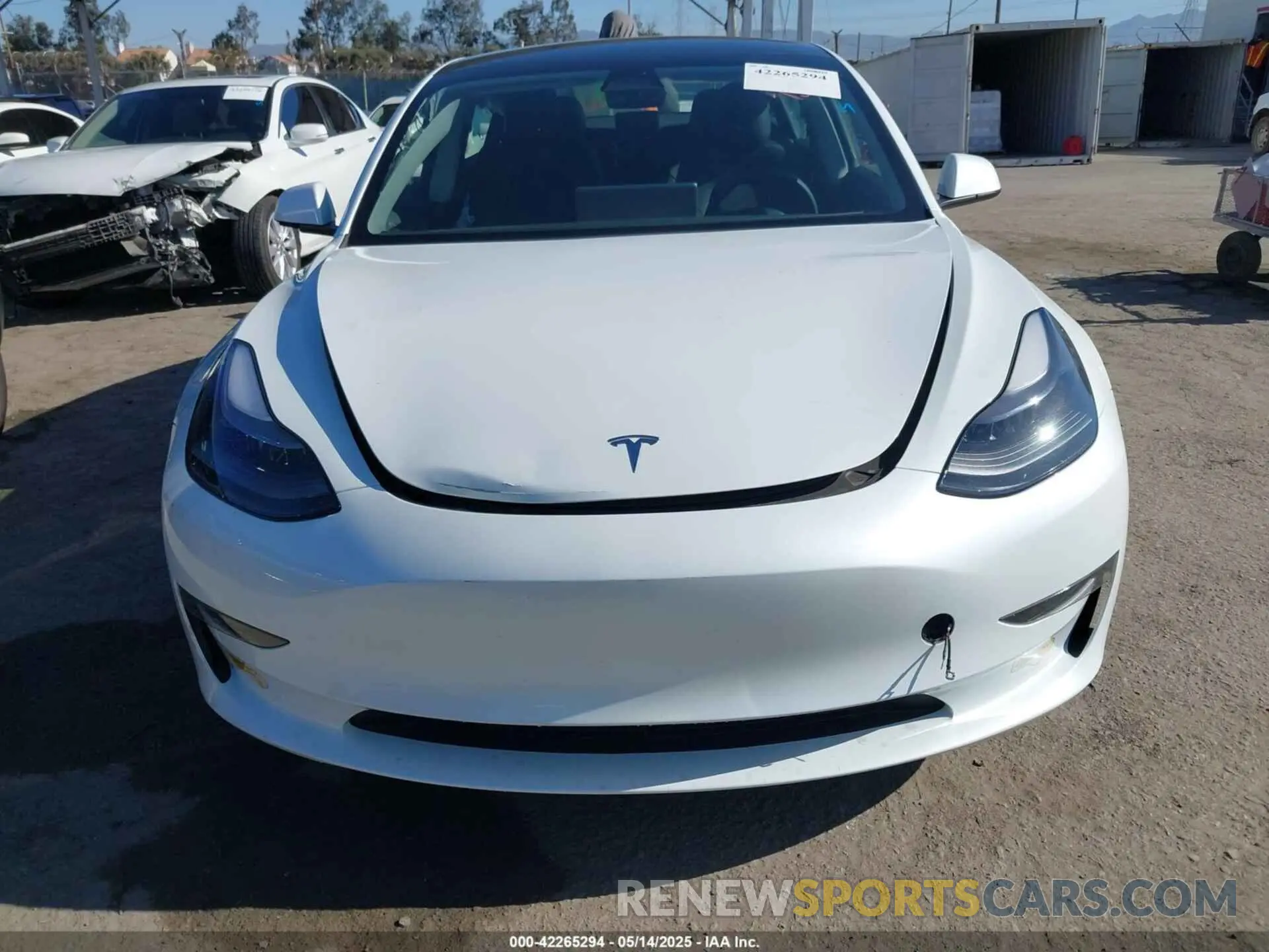 12 fotografías del automóvil dañado 5YJ3E1EA2PF410378 TESLA MODEL 3 2023