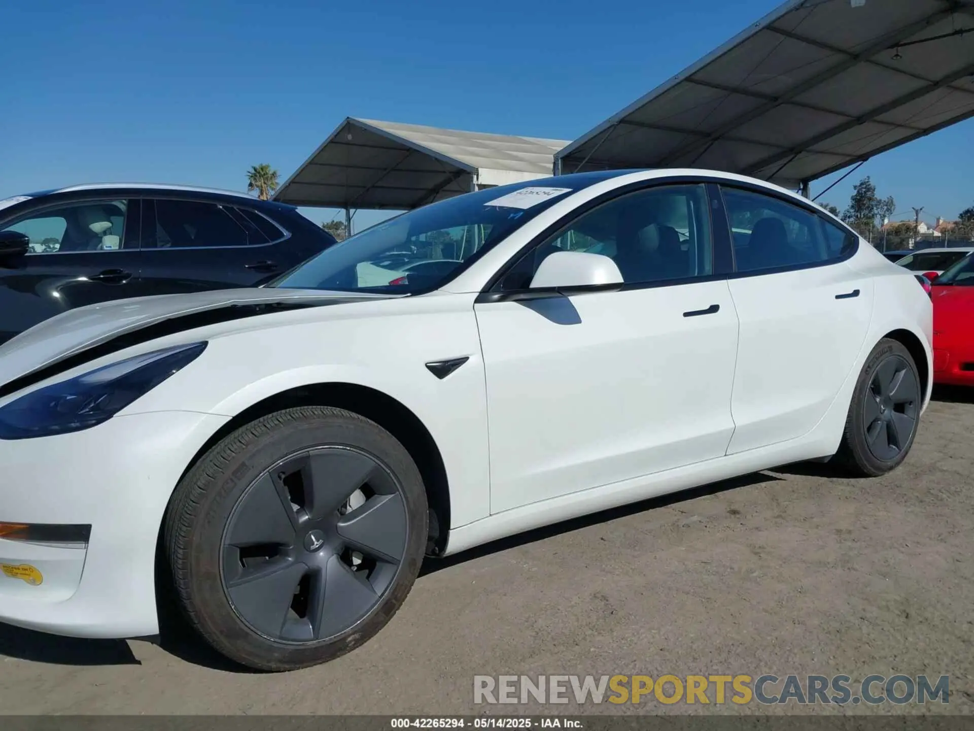 14 fotografías del automóvil dañado 5YJ3E1EA2PF410378 TESLA MODEL 3 2023