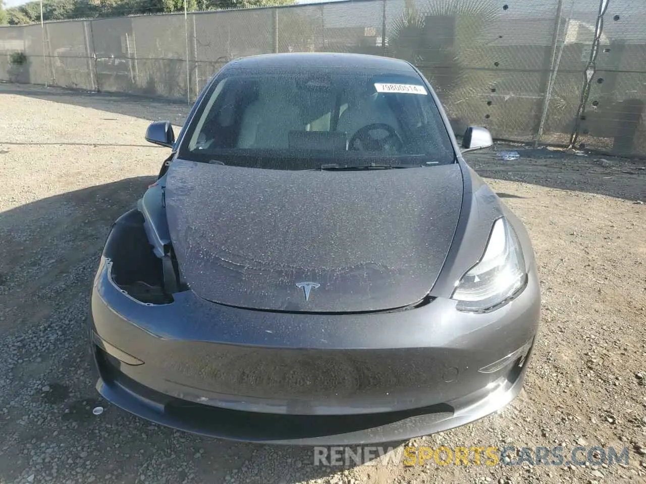 5 fotografías del automóvil dañado 5YJ3E1EA2PF425401 TESLA MODEL 3 2023