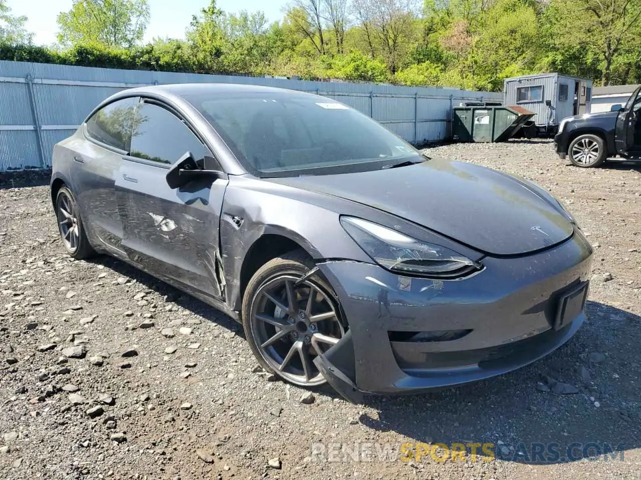 4 fotografías del automóvil dañado 5YJ3E1EA2PF426855 TESLA MODEL 3 2023