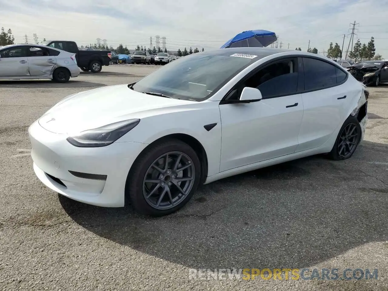 1 fotografías del automóvil dañado 5YJ3E1EA2PF429917 TESLA MODEL 3 2023