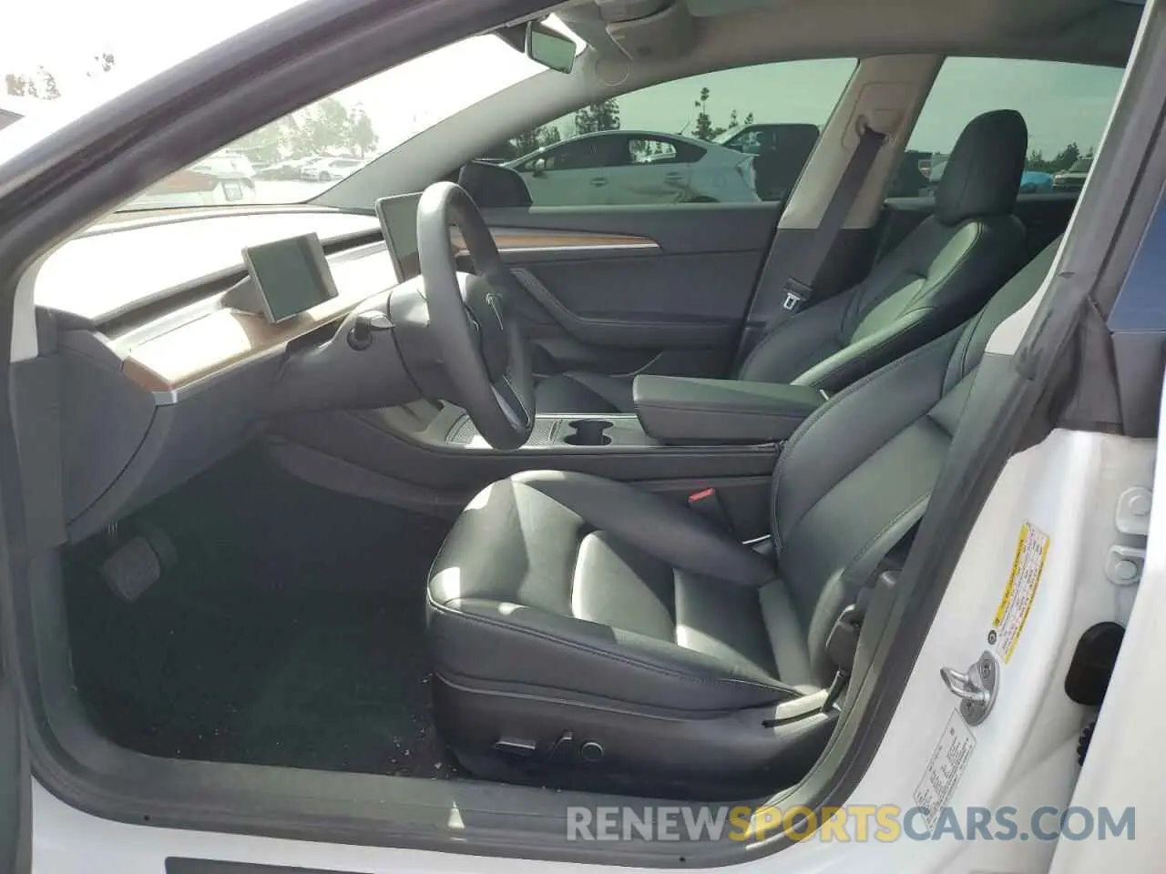 7 fotografías del automóvil dañado 5YJ3E1EA2PF429917 TESLA MODEL 3 2023
