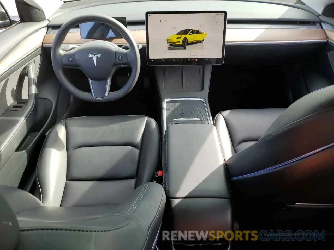 8 fotografías del automóvil dañado 5YJ3E1EA2PF429917 TESLA MODEL 3 2023