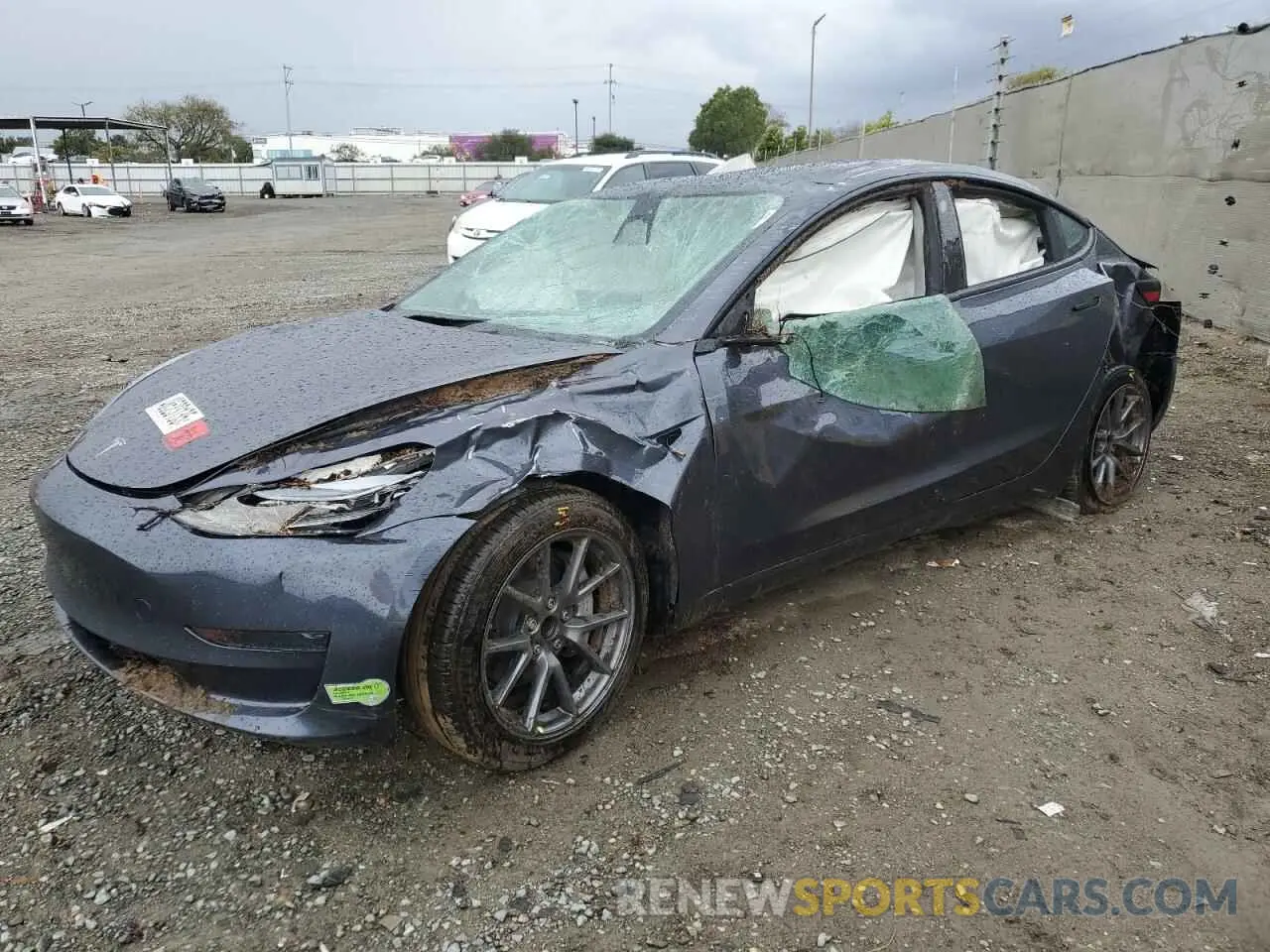 1 fotografías del automóvil dañado 5YJ3E1EA2PF434910 TESLA MODEL 3 2023