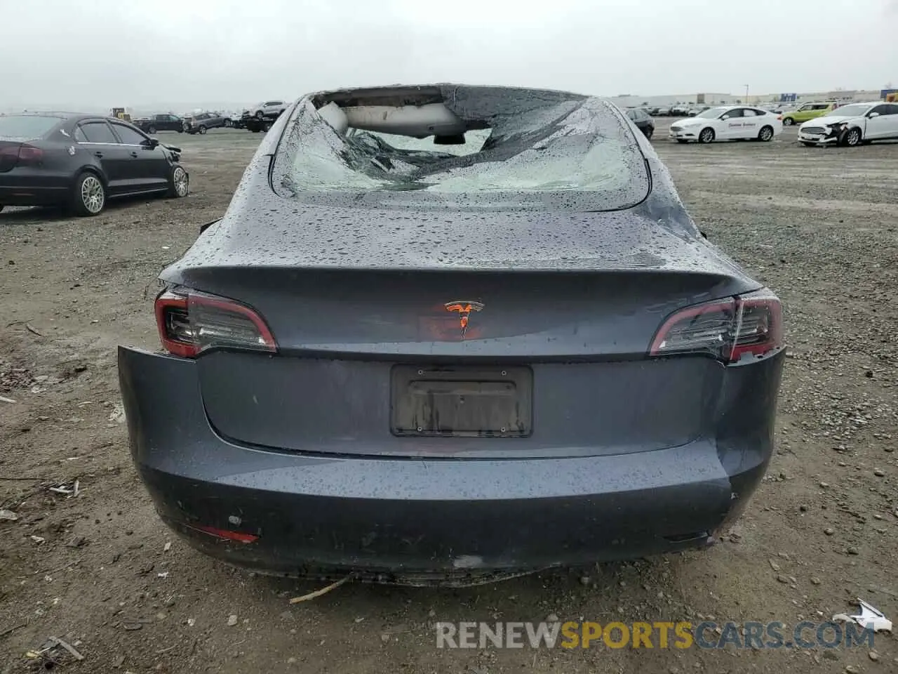 6 fotografías del automóvil dañado 5YJ3E1EA2PF434910 TESLA MODEL 3 2023