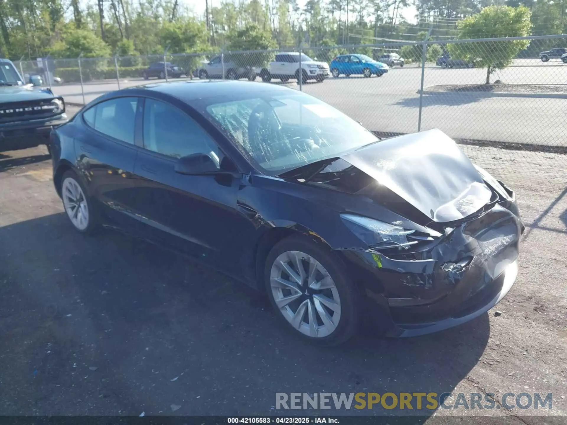 1 fotografías del automóvil dañado 5YJ3E1EA2PF437967 TESLA MODEL 3 2023