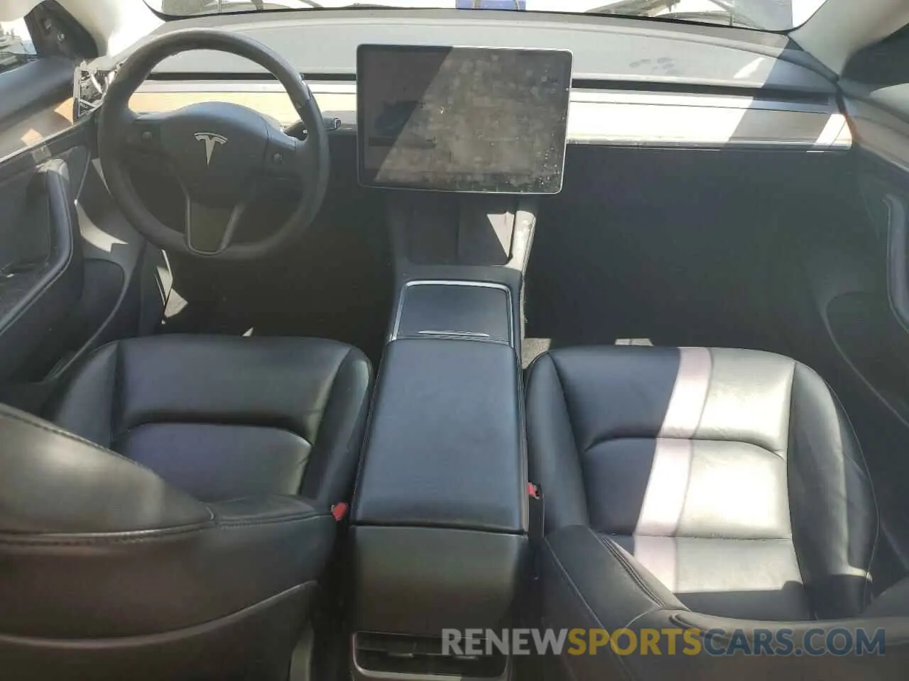 8 fotografías del automóvil dañado 5YJ3E1EA2PF438438 TESLA MODEL 3 2023