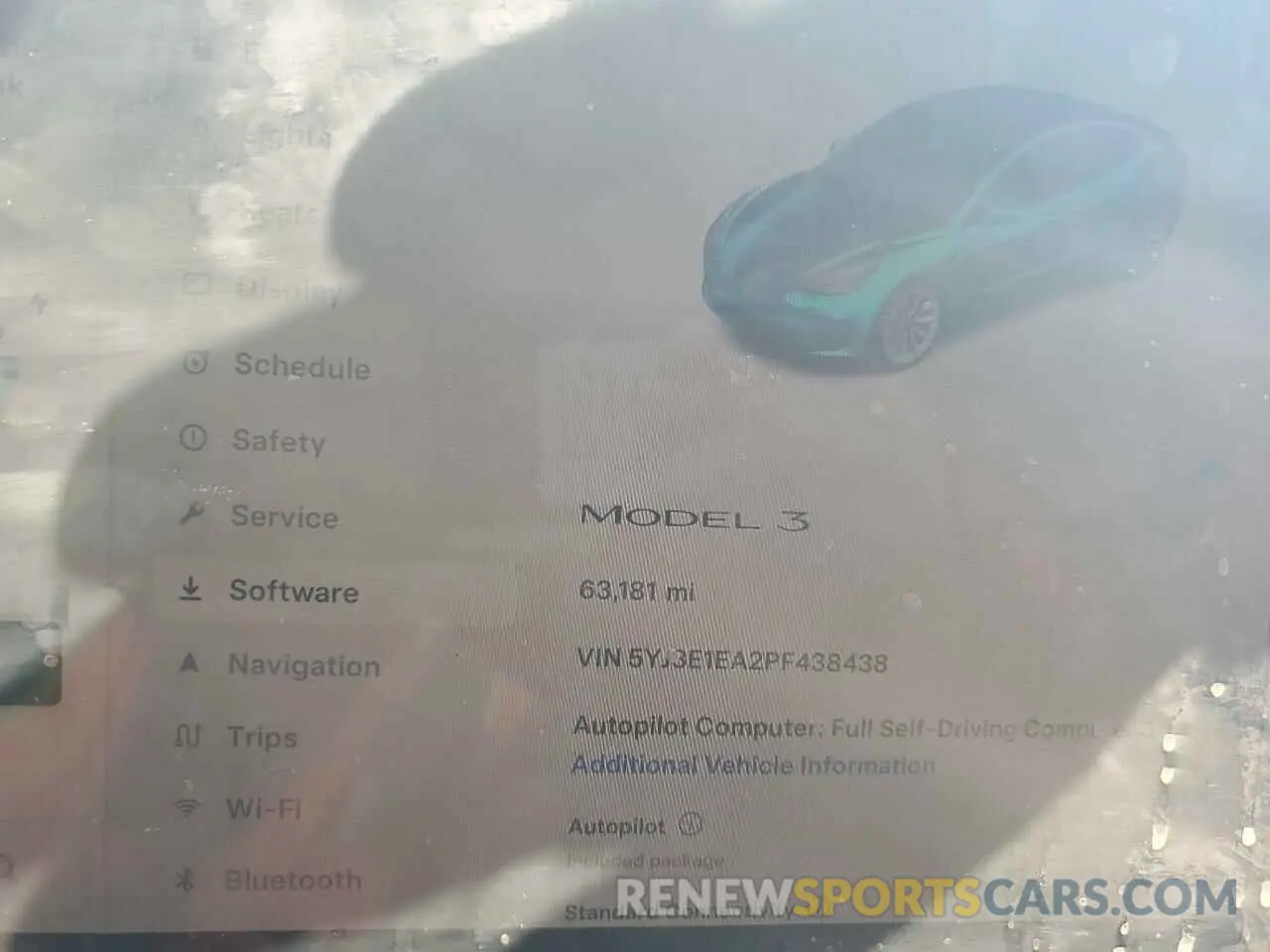 9 fotografías del automóvil dañado 5YJ3E1EA2PF438438 TESLA MODEL 3 2023