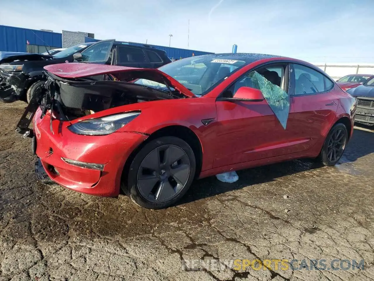 1 fotografías del automóvil dañado 5YJ3E1EA2PF447334 TESLA MODEL 3 2023