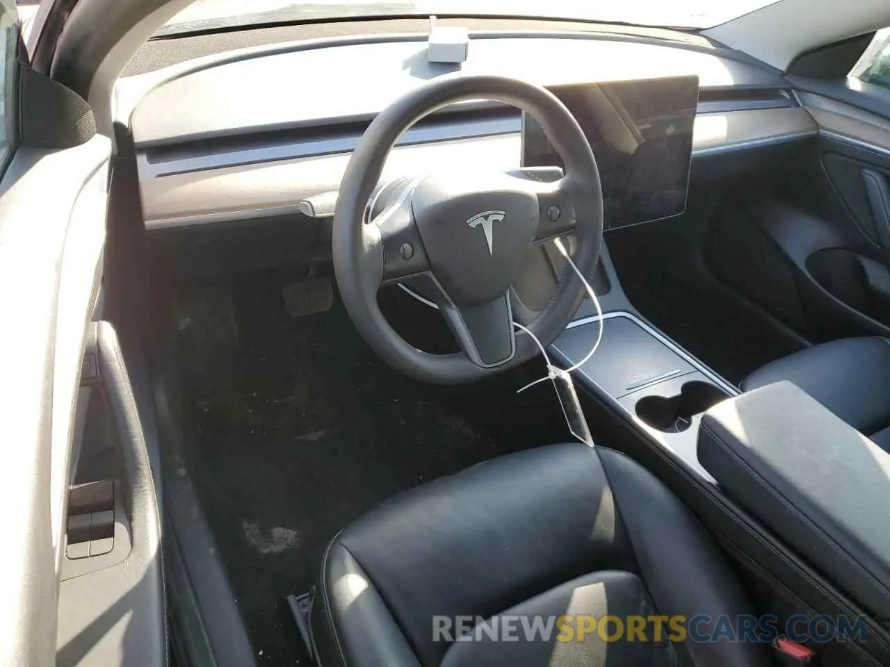 8 fotografías del automóvil dañado 5YJ3E1EA2PF447477 TESLA MODEL 3 2023