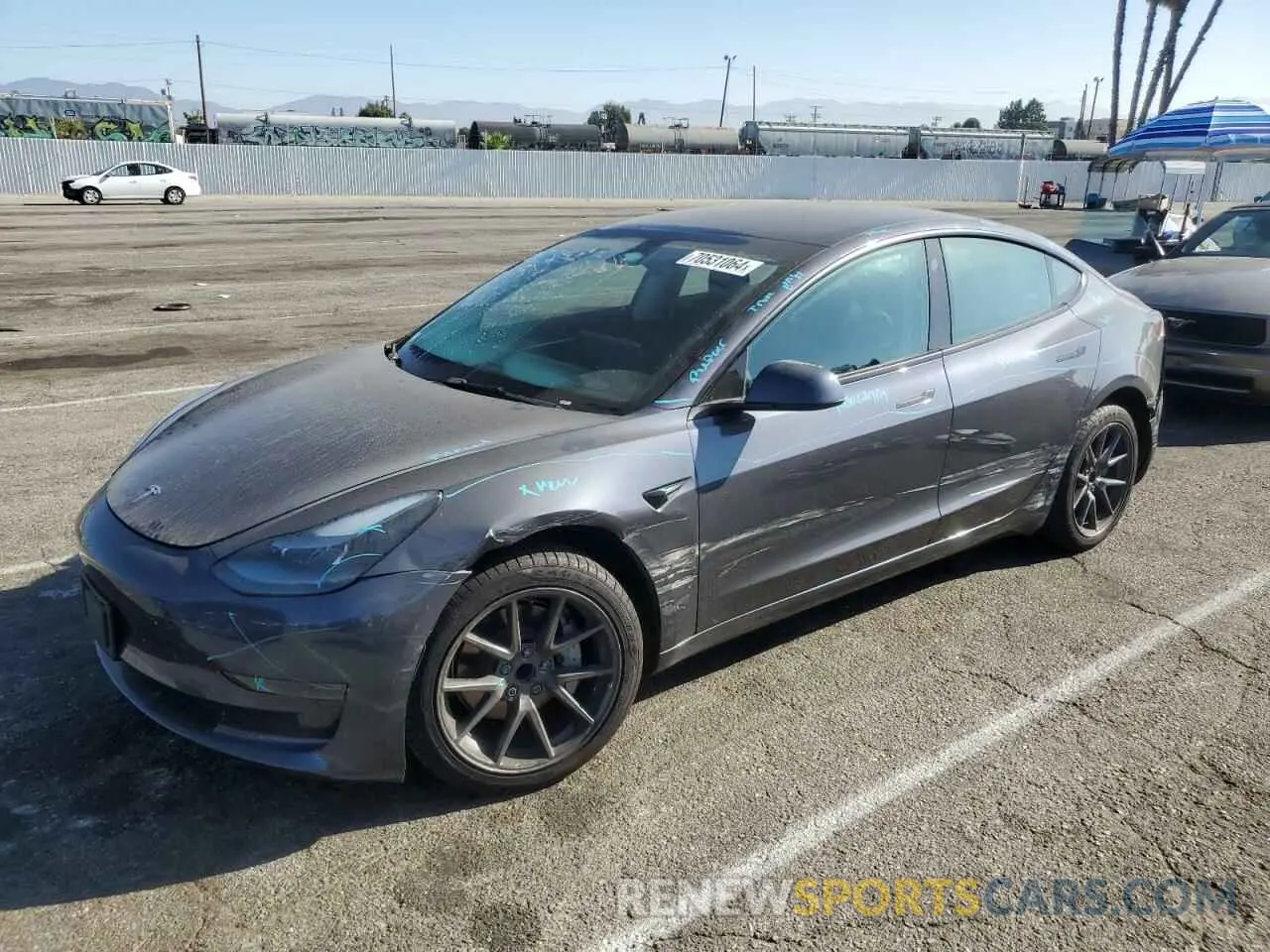1 fotografías del automóvil dañado 5YJ3E1EA2PF448029 TESLA MODEL 3 2023