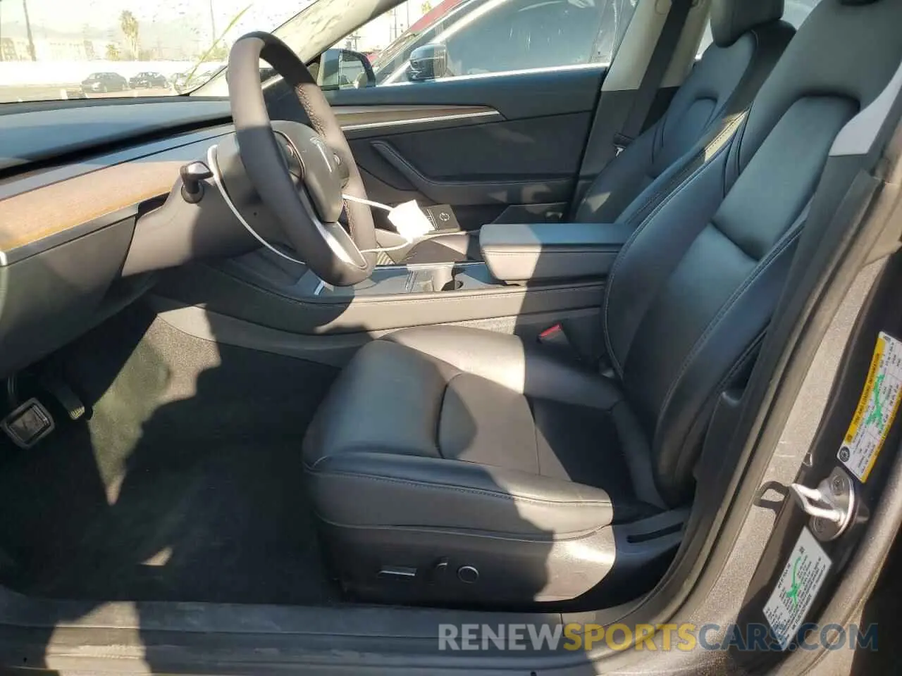 7 fotografías del automóvil dañado 5YJ3E1EA2PF448029 TESLA MODEL 3 2023