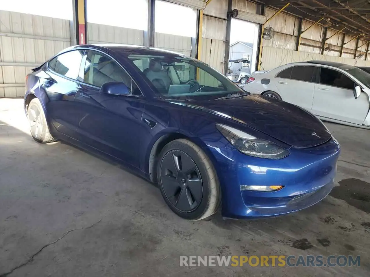 4 fotografías del automóvil dañado 5YJ3E1EA2PF451027 TESLA MODEL 3 2023