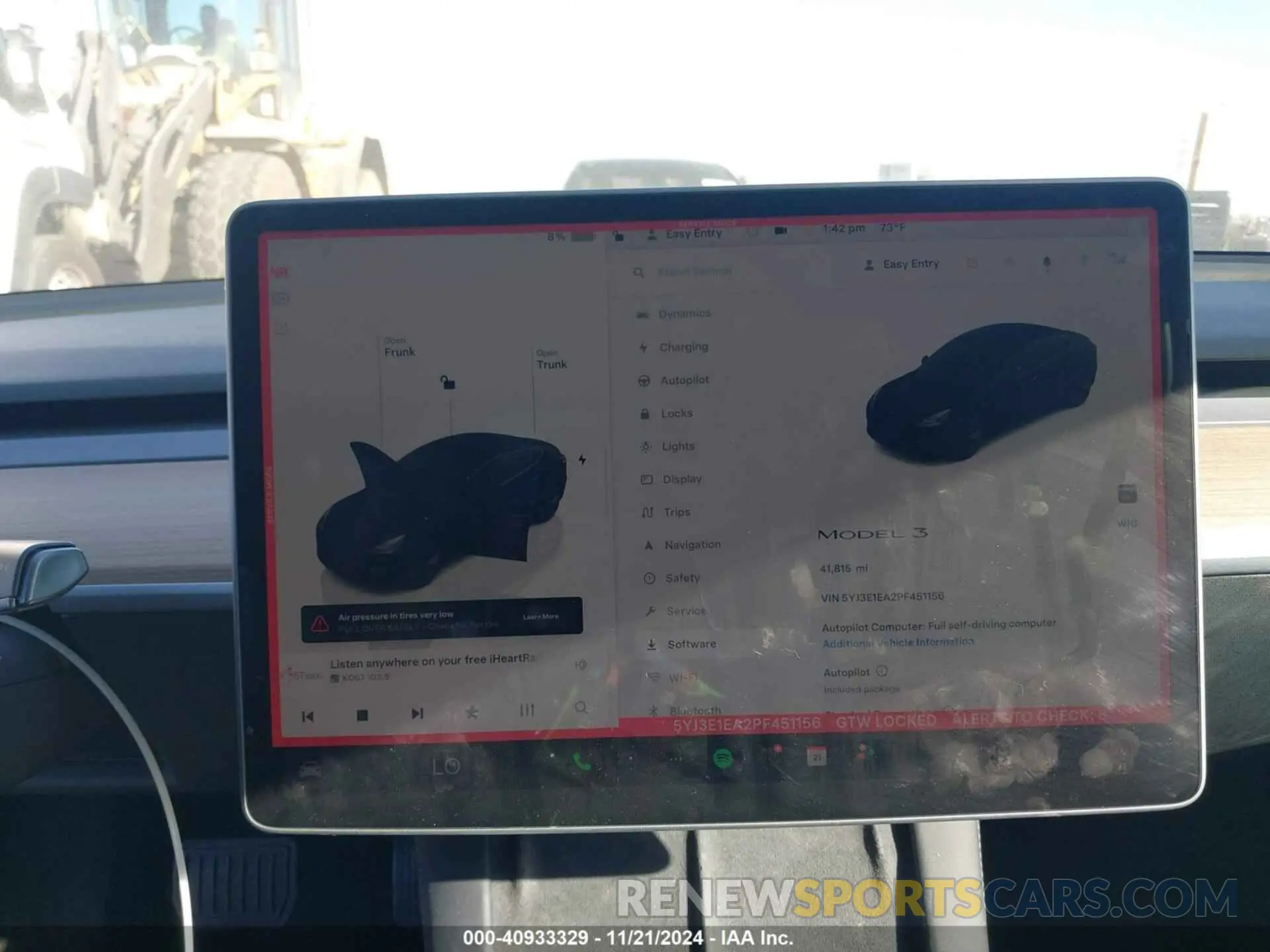18 fotografías del automóvil dañado 5YJ3E1EA2PF451156 TESLA MODEL 3 2023