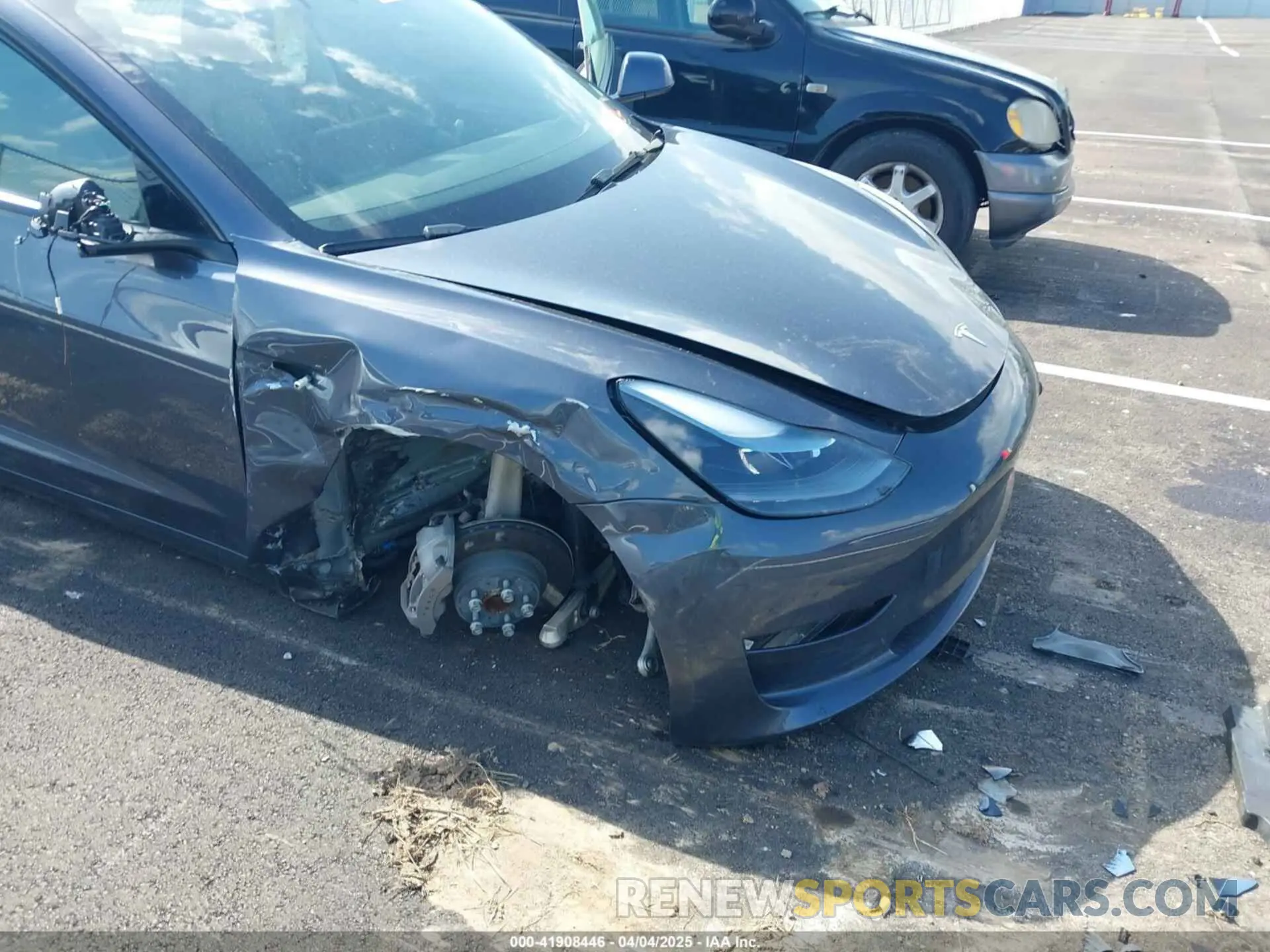 6 fotografías del automóvil dañado 5YJ3E1EA2PF452596 TESLA MODEL 3 2023