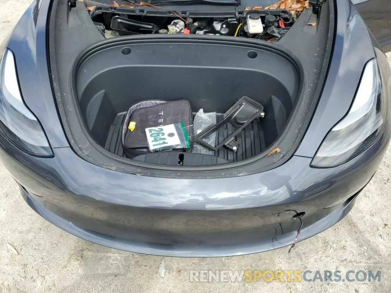 11 fotografías del automóvil dañado 5YJ3E1EA2PF457233 TESLA MODEL 3 2023