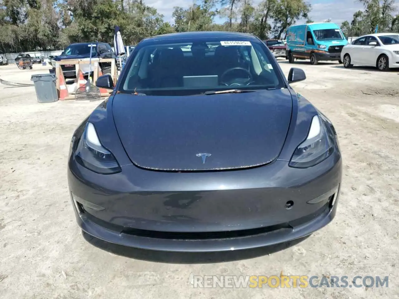 5 fotografías del automóvil dañado 5YJ3E1EA2PF457233 TESLA MODEL 3 2023