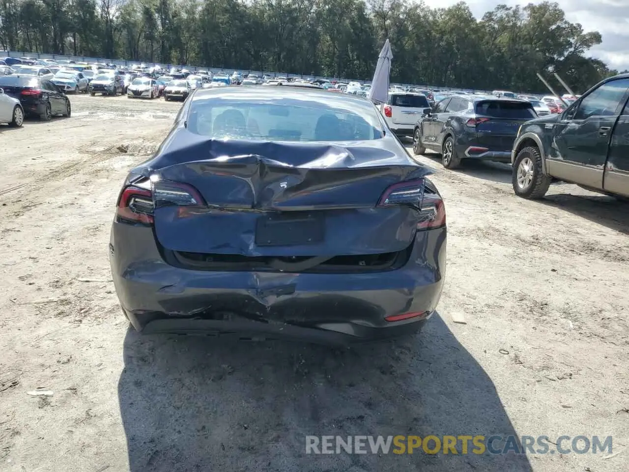 6 fotografías del automóvil dañado 5YJ3E1EA2PF457233 TESLA MODEL 3 2023