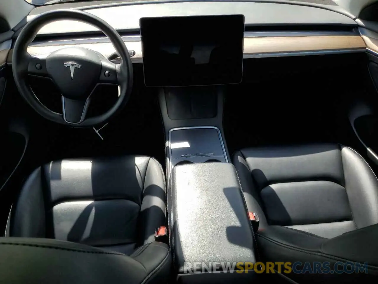 8 fotografías del automóvil dañado 5YJ3E1EA2PF457233 TESLA MODEL 3 2023
