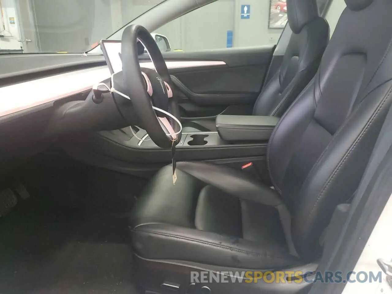 7 fotografías del automóvil dañado 5YJ3E1EA2PF460536 TESLA MODEL 3 2023